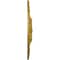 Ekena Millwork Ashley Ceiling Medallion (Fits Canopies up to 4 3/4"), 23 7/8"OD x 4"ID x 2 1/8"P, Pharaohs Gold CM23ASPGS - alternate 4